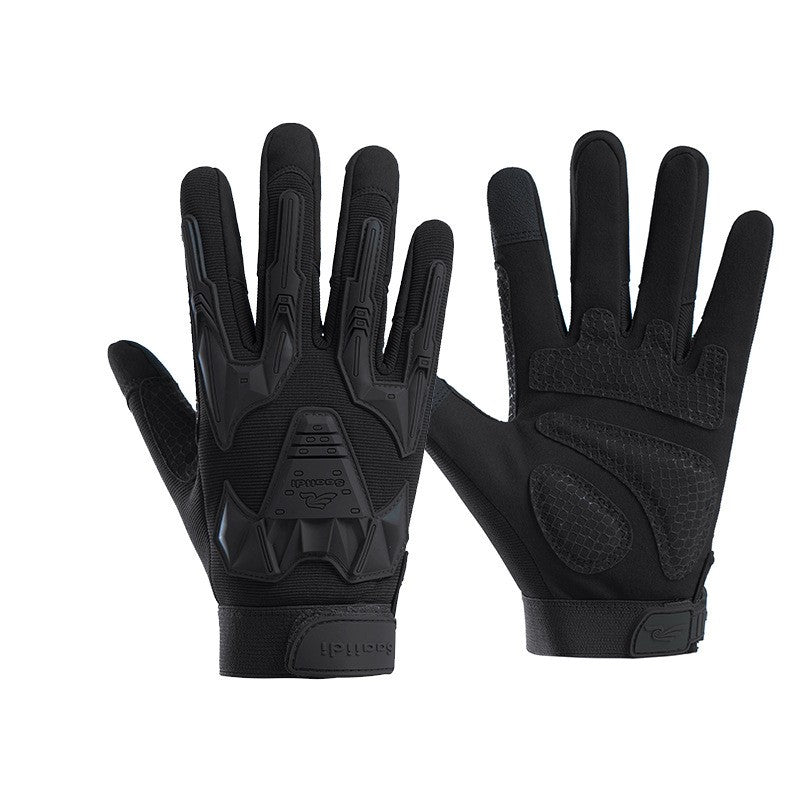 Tactical gloves touch screen training combat anti-skid riding outdoor sports