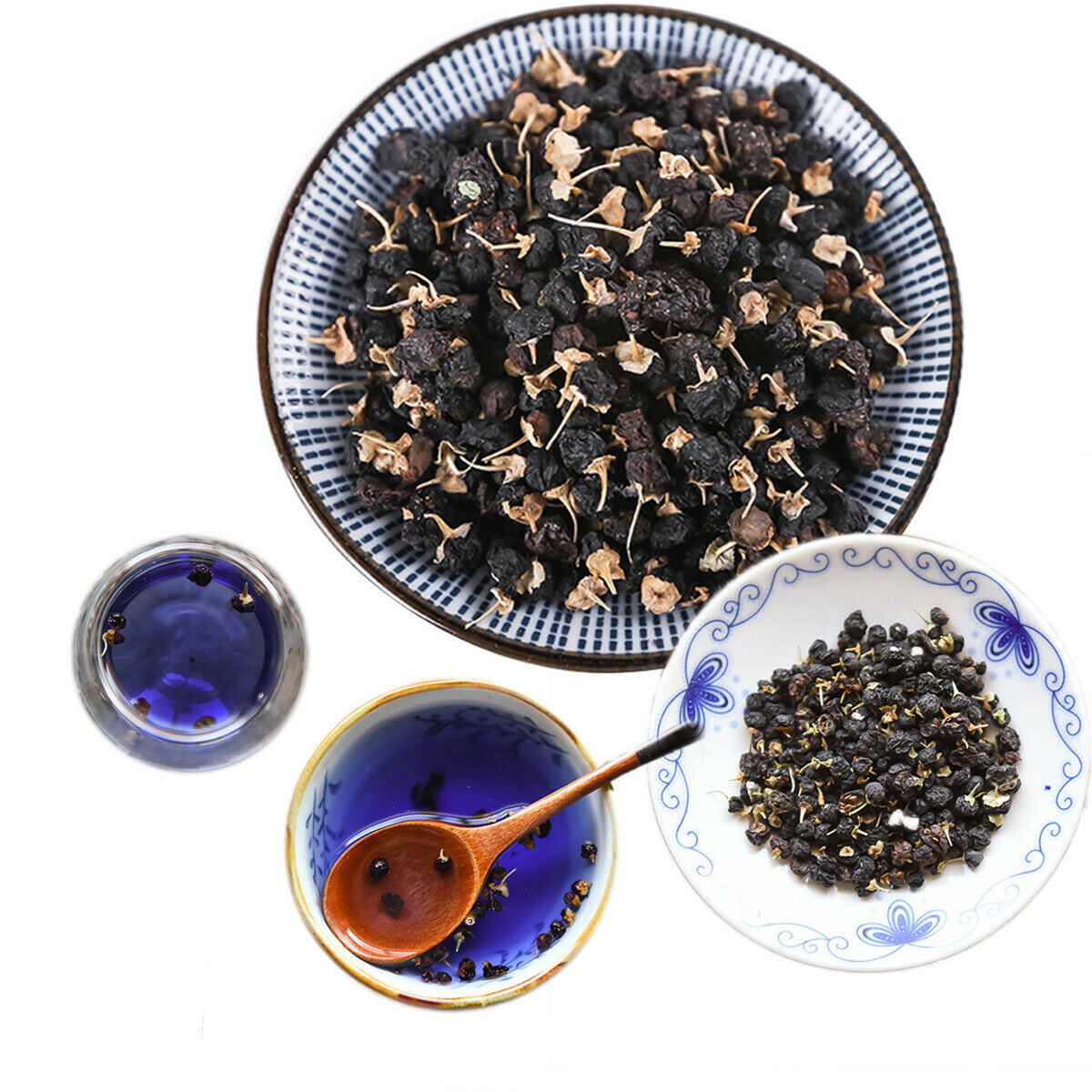 Black Lycium Barbarum Wild Black Lycium Barbarum Health Herbal Tea Natural Wild-