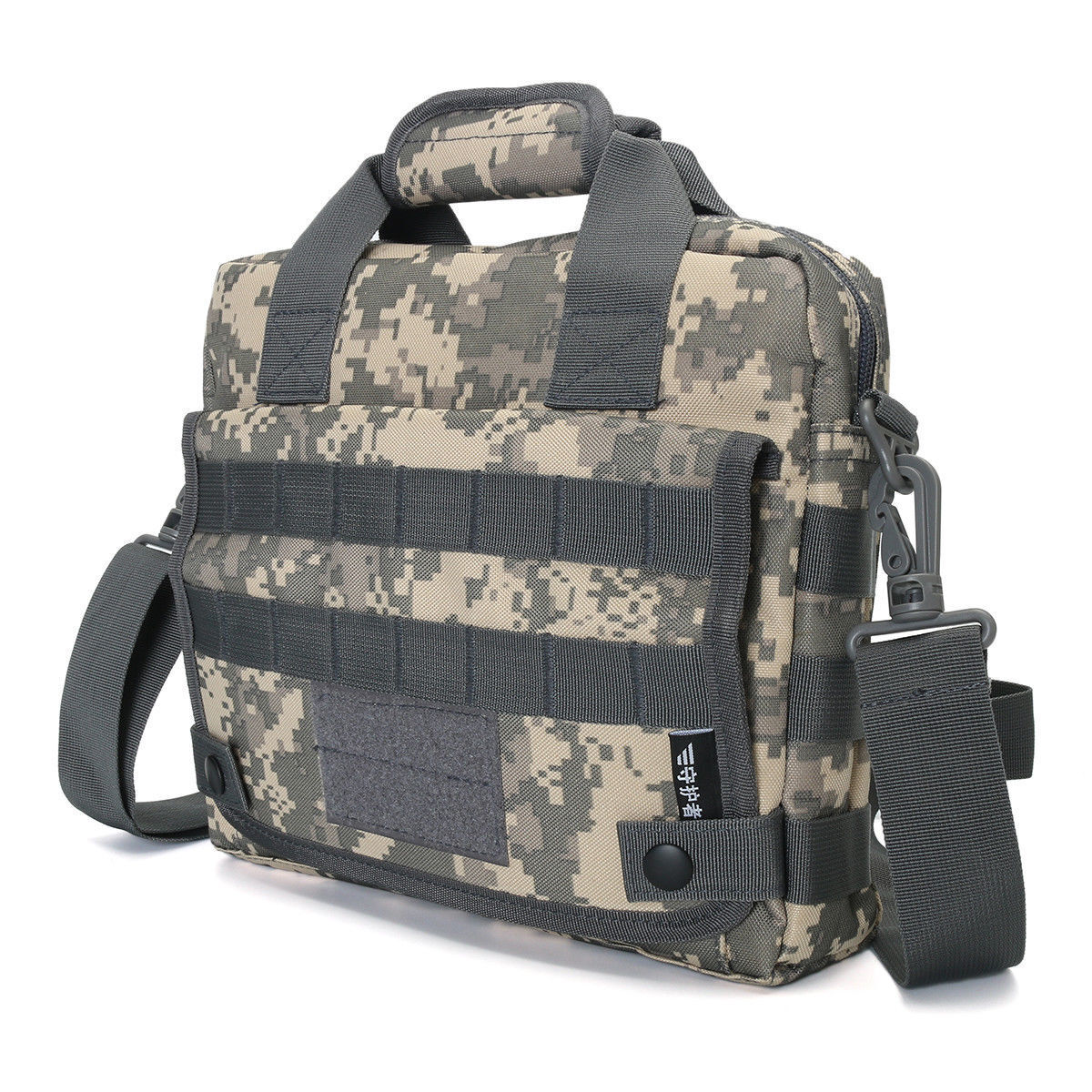 New Men Nylon Shoulder Briefcase Bag Military Tactical Laptop Pack Messenger Bag