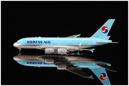 1:400 JC Wings KOREAN AIR AIRBUS A380 Passenger Aircraft Diecast Airplane Model