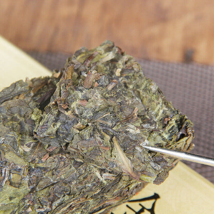 300g Pu'er Raw Tea Banzhang Gold Bar Ancient Tree Tea Yunnan Column Tea