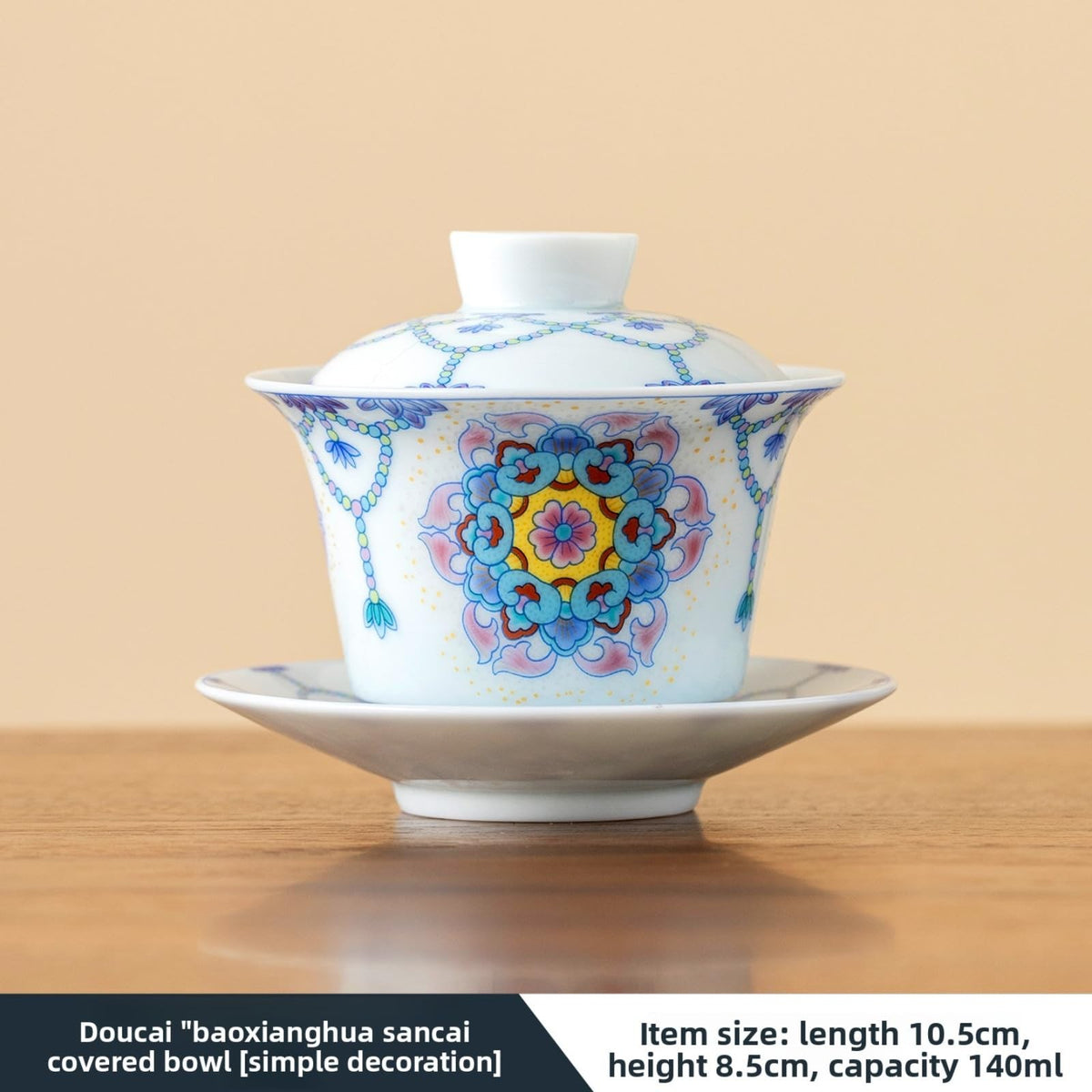 Ceramic Taiwan Tea Cup 140ml 4.5oz Vintage Beverage Tea Kung Fu Tea Set -