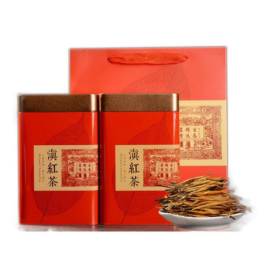 500g Top Yunnan Dianhong Tea Fengqing Black tea Golden Needle Kungfu tea