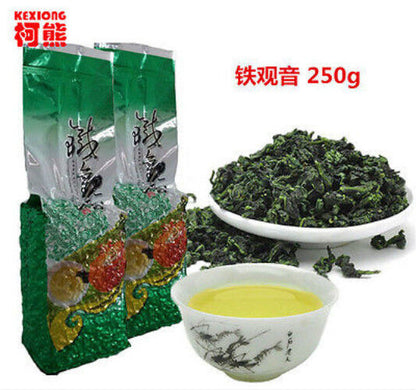 250g Anxi Tie Guan Yin Oolong Tea Loose Leaf Tikuanyin Healthy Organic Green tea