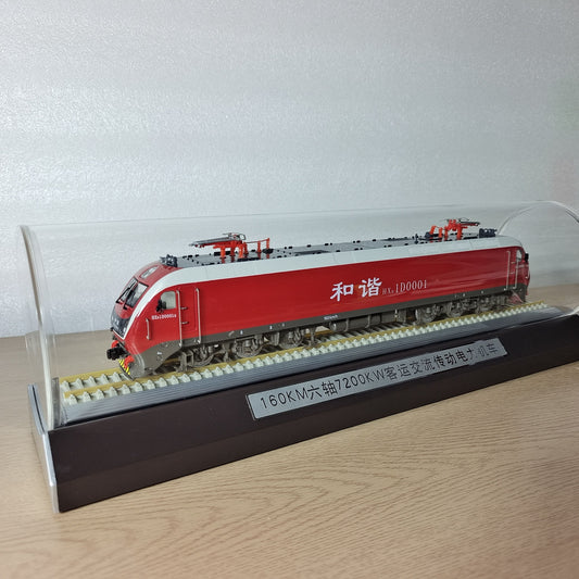 1:87 40CM HXD1D 160KM/H 7200KW AC-drive Electric Locomotive Train Diecast Model