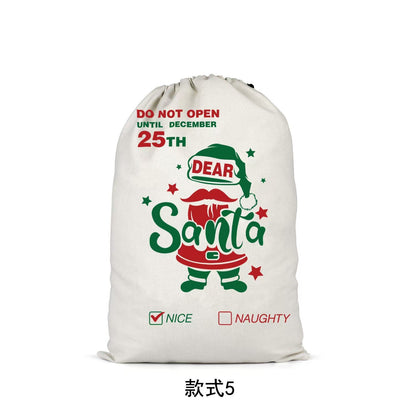 Christmas Santa Claus Bag Gift Gift Bag 19.5inx27.5in Large Scall Christmas Bag