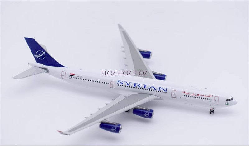 for Phoenix SYRIAN for Airbus A340-300 YK-AZB 1:400 Aircraft Pre-built Model