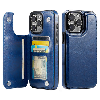 Wallet Card Holder Case for iPhone 16e 15 14 13 12 11 Pro Max XS Leather Cover