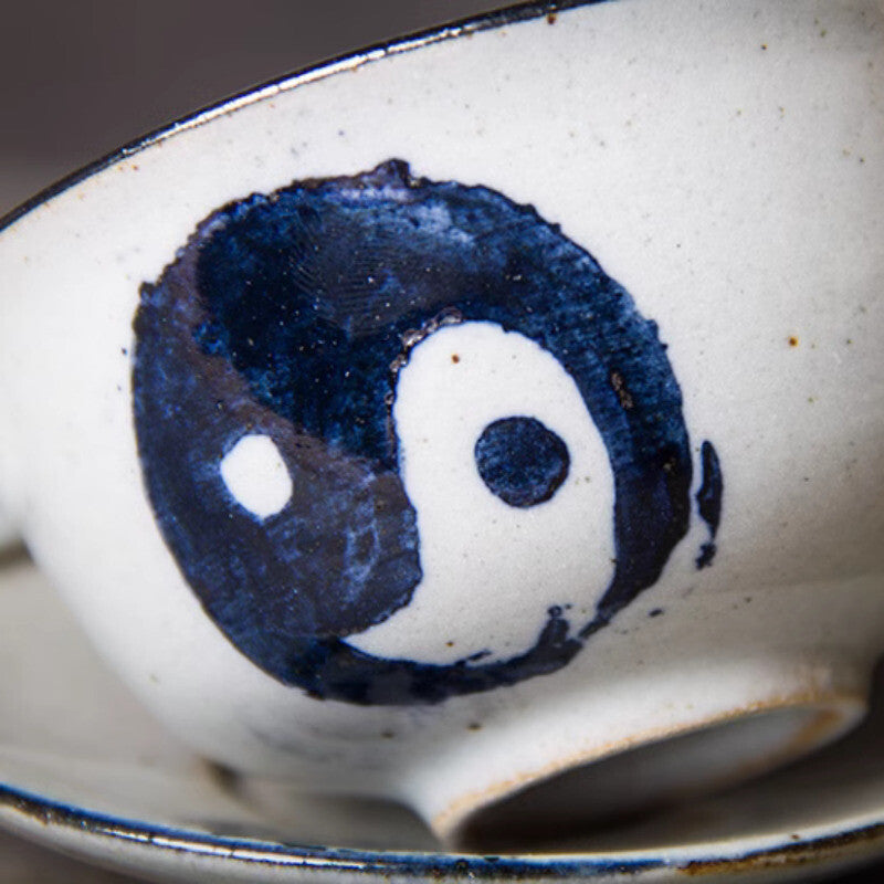 Jingdezhen Ceramic Covered Bowl Hand-painted Tea Cup Kung Fu Tea Set Tea Infuser