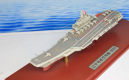 Liaoning China Aircraft carrier J15 carrier 1/1500 diecast model ship