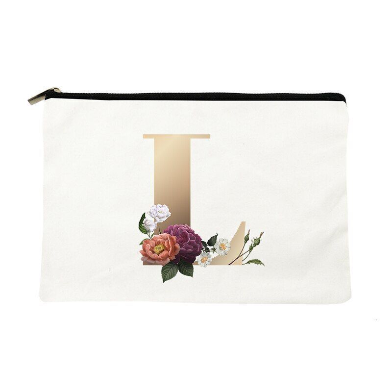Makeup Bag Print Cosmetic Bags Bridal Party Bags Organizer Pouch Clutch Gift 1PC