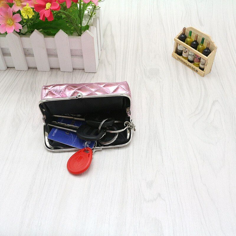 Female Pouch Bag Card Money Clutch Bag Leather Wallet Women's Small Coin Purse