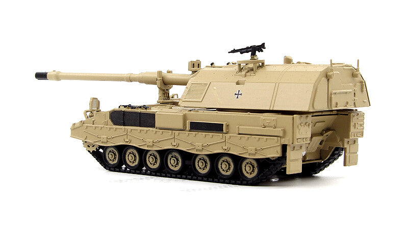 1/72 German PZH2000 self-propelled artillery howitzer chariot model desert