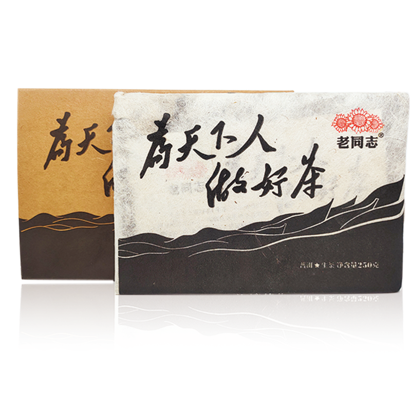 2017 HAIWAN Wei Tian Xia Ren Zuo Hao Cha Pu-erh Tea Ripe Puer Pu'er Brick 250g
