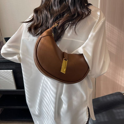 Shoulder Messenger Bag Handbags Vintage Leather Crossbody Bags Zipper Purse 1 PC