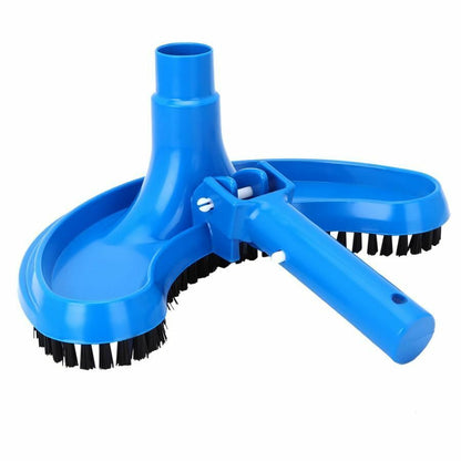 Curved Vacuum Head Swimming Pool Suction Brush Cleaner Half Moon Flexible Clean