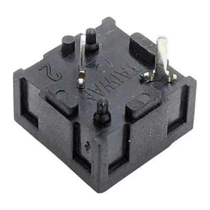 10 Pack Momentary Switch SPST - Black Square Button (12.4mm x 12.4mm x 10.4mm)