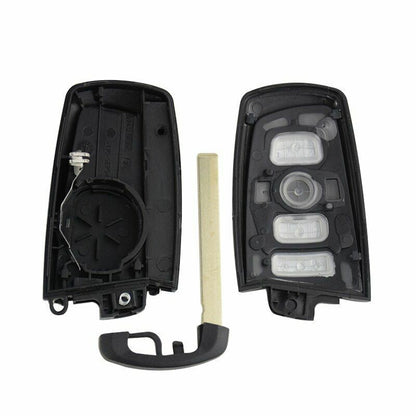 Car Key Shell Fob For BMW 3/4 Button Smart Remote CAS4 F 3 5 E90 E92 E93 X5 F10