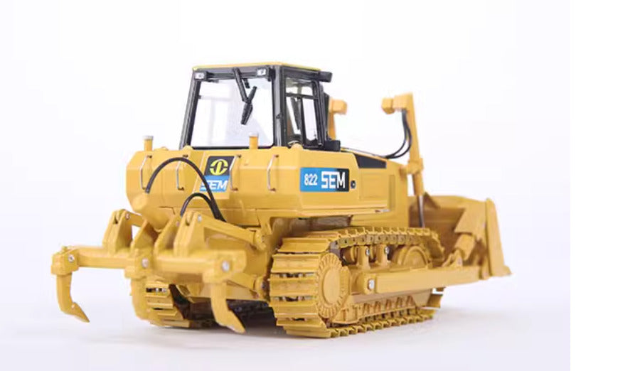 1:35 19CM SHANGGONG SEM822 Dozer Construction bulldozer Machinery Diecast Model
