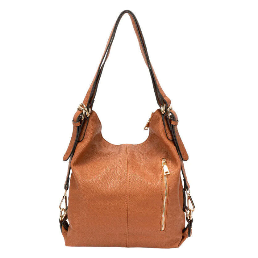 Celela Women Dual-use Hobo Shoulder Bag Convertible Backpack Bags