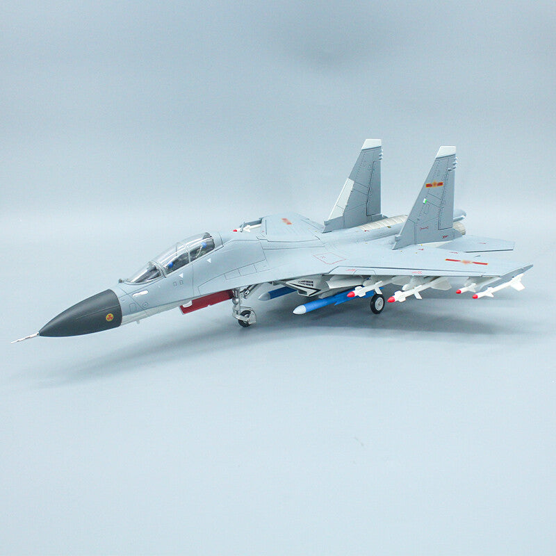 1:48 48CM J-11B Fighter Plane Double Seat Diecast Military Aircraft Model