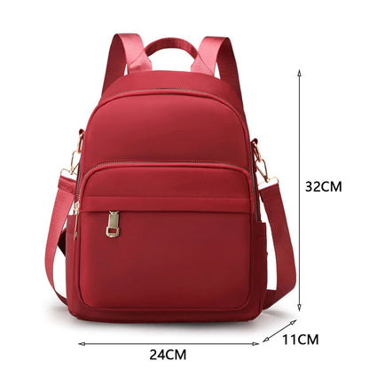Waterproof College Backpack Trendy Women Laptop School Bags Girl Travel Book Bag