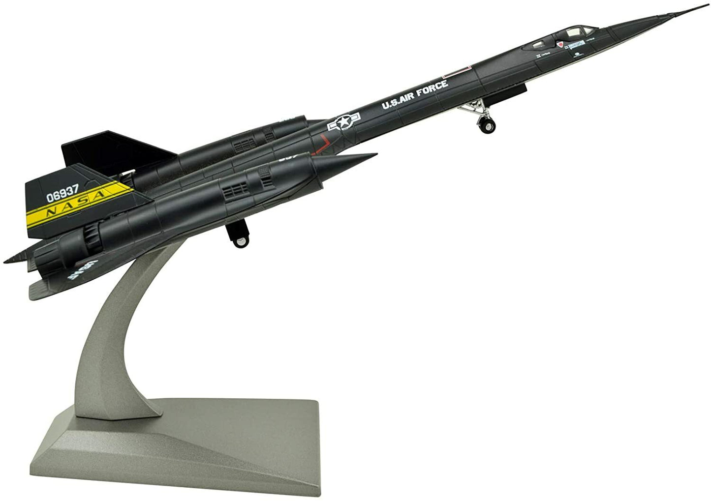 1:144 Lockheed SR-71 Blackbird Reconnaissance Aircraft Metal Plane Model,USAF