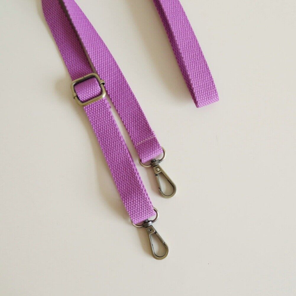 Canvas Adjustable Strap Removable Replacement Shoulder Bag Candy Color Strap