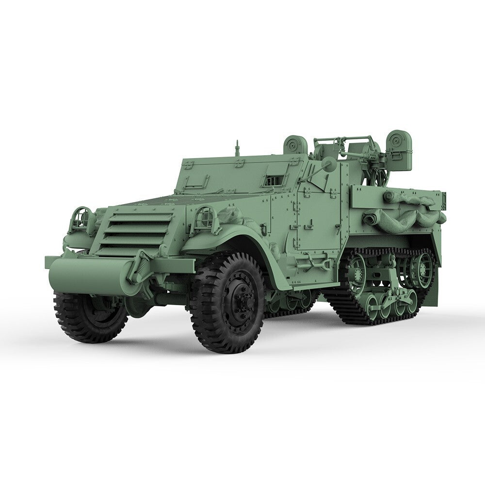 SSMODEL SS72553 1/72 Military Model Kit US M13 Multiple Gun Motor Carriage