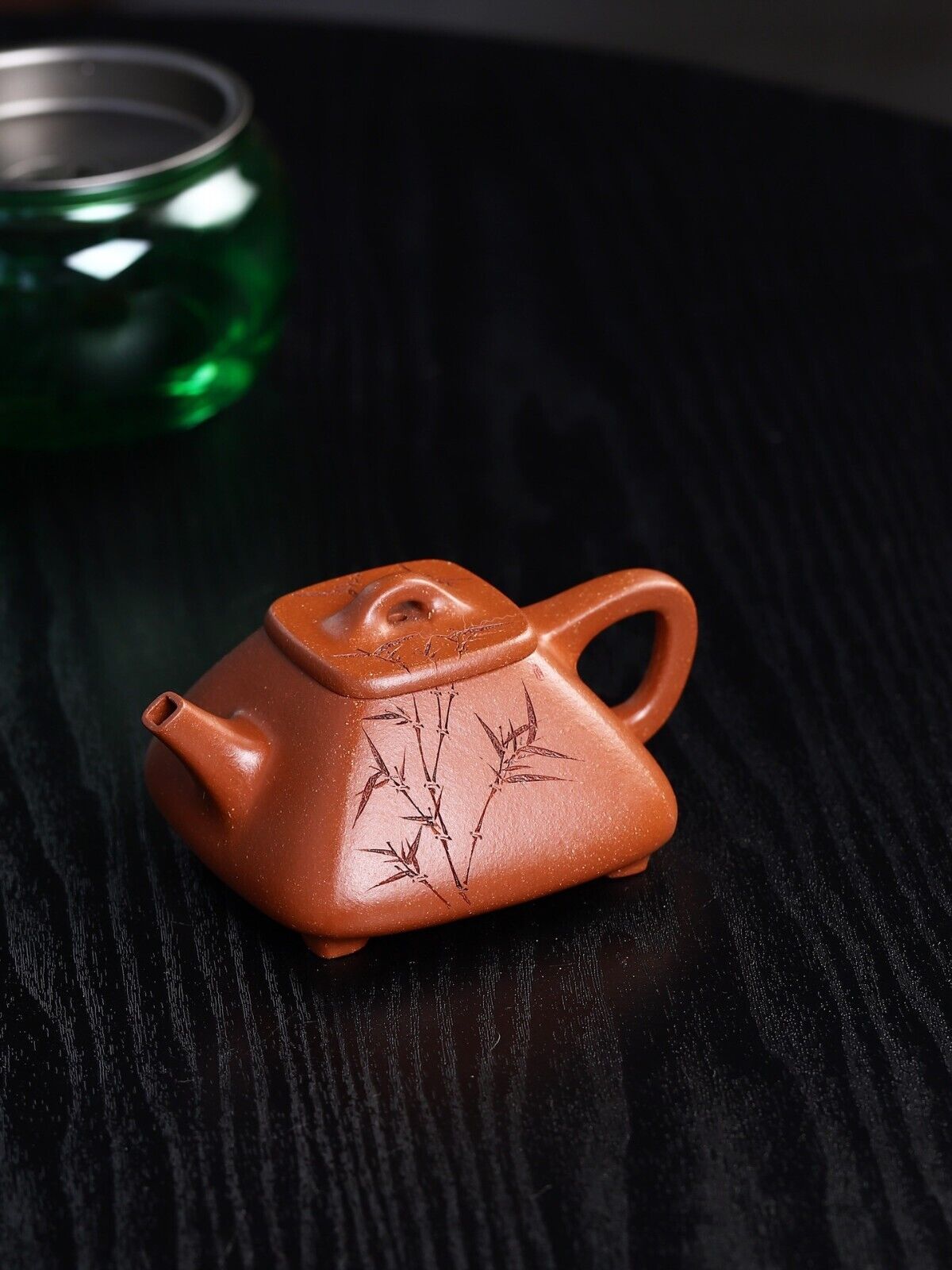 180cc China Yixing handmade purple sand teapot Jiangbaoni Sifang Gongfu teapot-