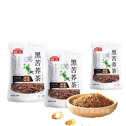150g Small waist tea Liangshan black buckwheat tea whole malt buckwheat tea