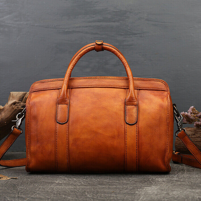 Luxury Women's Bag, Retro Top Cow Leather Handbag Tote Sling Shoulder Bag Hobo