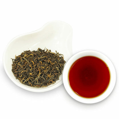 2021 Year TAETEA Dayi Golden Needle White Lotus Pu-erh Tea Cake 357g Puer Ripe