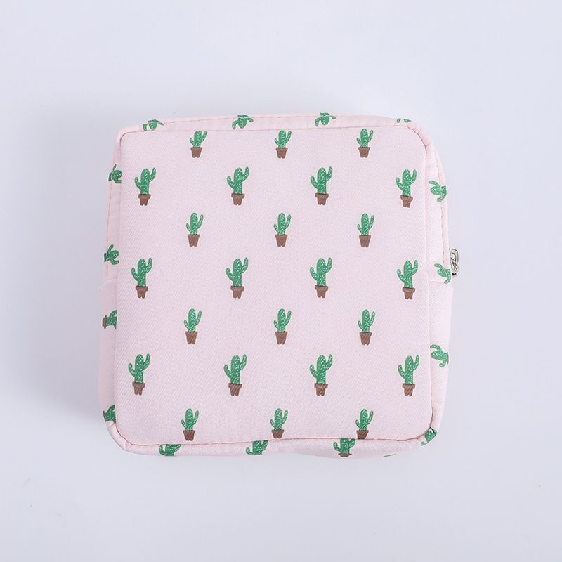 Small Cosmetic Bag Traveling Sanitary Napkin Storage Purse Coin Lipstick Wallet
