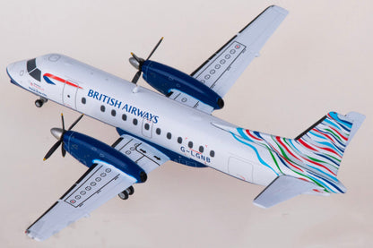 1:200 JC Wings British Airways Saab 340B Passenger Airplane Diecast Model