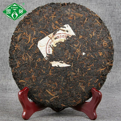 2005 Puwen Yunya Spring Pu-Erh Shu Puer Black "BI CHA BI" Ripe Puerh Tea 357g