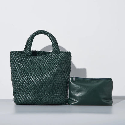 Bag Tote Shoulder Large Bag Woven Dumpling Bag United States Large Package
