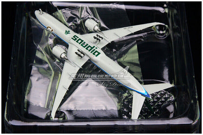 1:400 JC Wings Saudia BOEING 777-300ER Passenger Airplane Diecast Aircraft Model