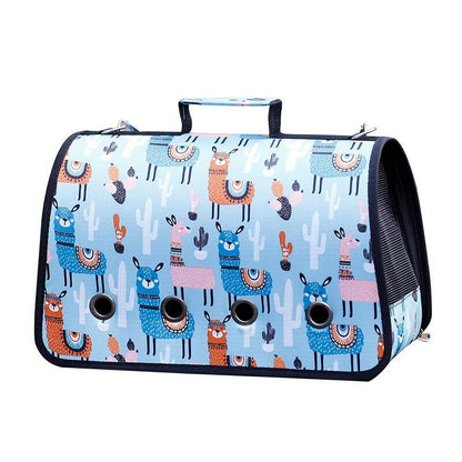Portable Cat Bag Small Dog Carrier Outdoor Foldable Dog Travel Bag Cats Carrying
