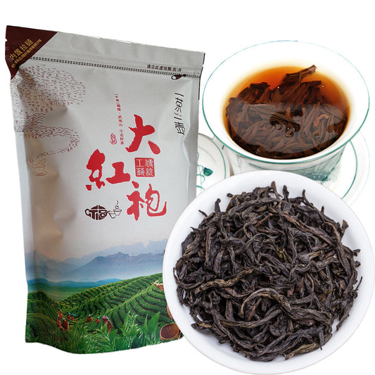 Dahongpao Tea Black Tea Big Red Robe 250g Oolong Tea Da Hong Pao Tea Loose Leaf