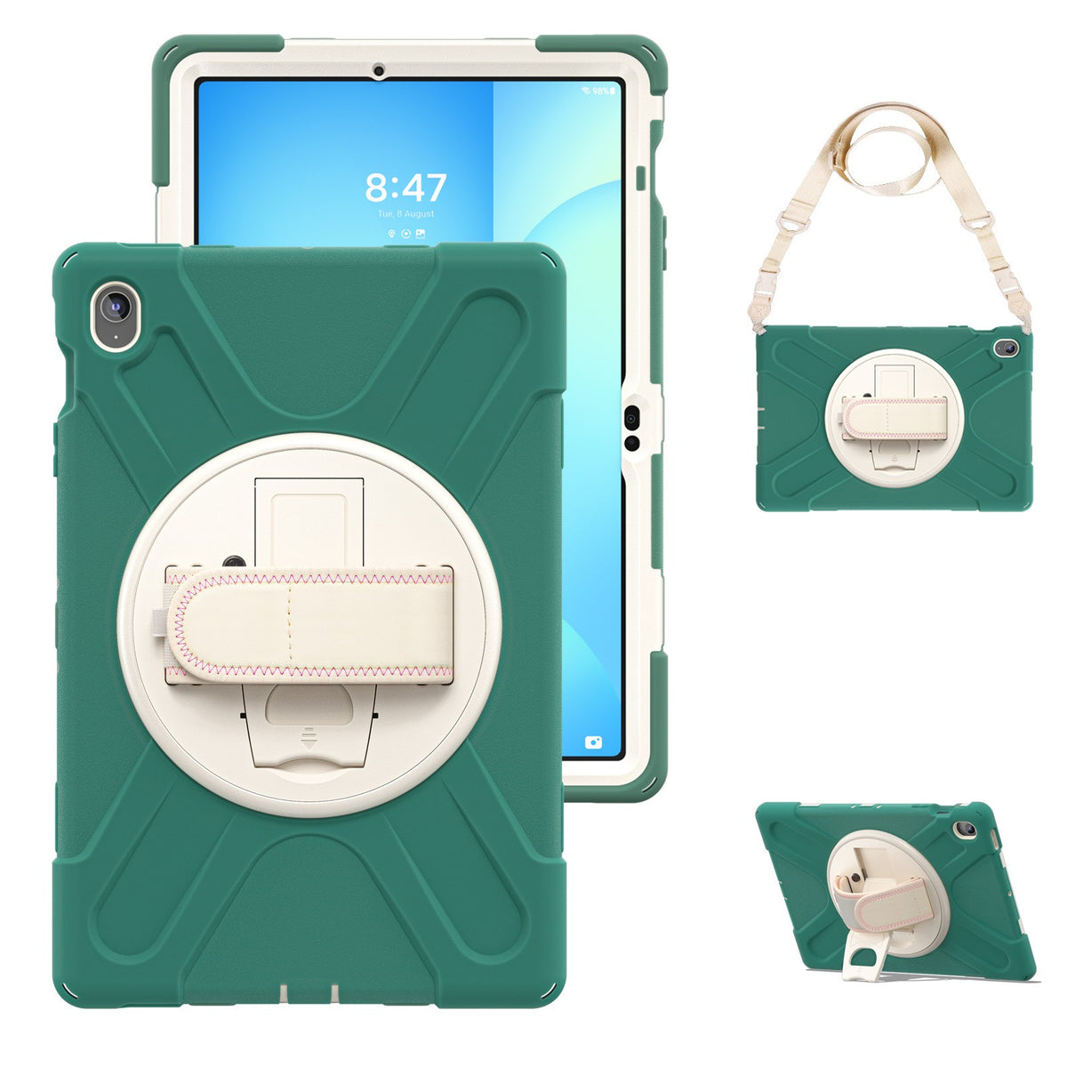 For Samsung S10FE + X620 X626B 2025 13.1 inch tablet case new button holder