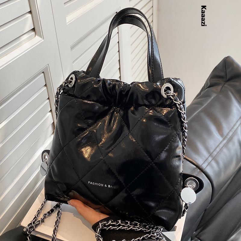 Chain Backpack 2023 Summer Handbag High Women's Pu Leather Shoulder Bag