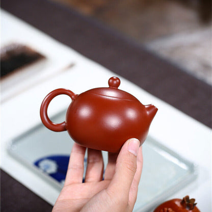 Authentic Yixing Zisha Tea Pot Marked Dahongpao Clay Xishi Pot Master Kungfu Pot