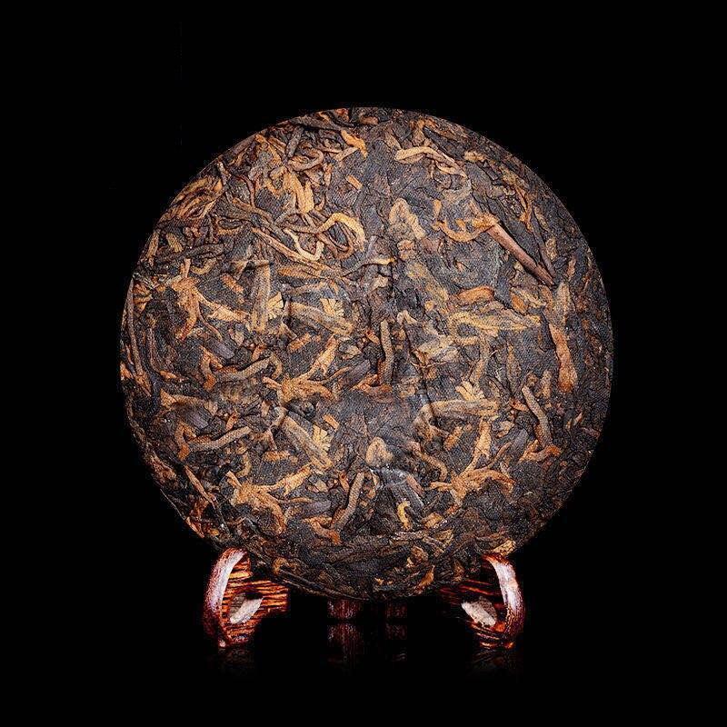 100/300/500g Banzhang Golden Buds Shu Puerh Tea Palace Qizi Fragrance Ripe Tea
