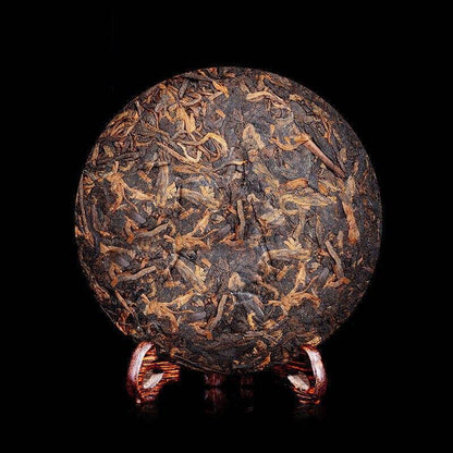 100/300/500g Banzhang Golden Buds Shu Puerh Tea Palace Qizi Fragrance Ripe Tea