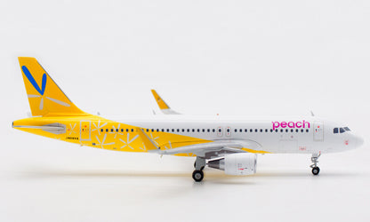 1:200 JC Wings Fly Peach to AMAMI AIRBUS A320 Airplane Diecast Aircraft Model
