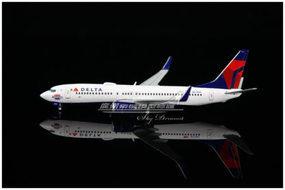 1:400 GeminiJets DELTA BOEING 737-800 Passenger Plane Diecast  Aircraft Model