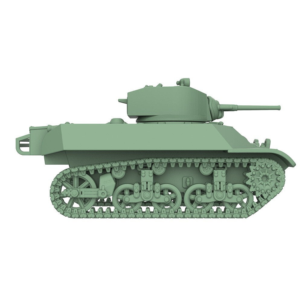 SSMODEL SS506 1/200/350/700 Military Model Kit US M3A3 Stuart Light Tank