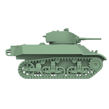 SSMODEL SS506 1/200/350/700 Military Model Kit US M3A3 Stuart Light Tank