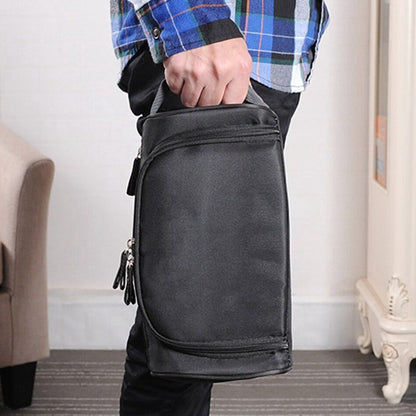 Travel Cosmetic Bag Hanging Zipper Makeup Case Organizer Storage Bag 25*15*14CM